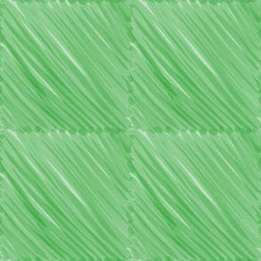 Green Watercolor Zig-Zag Large Left