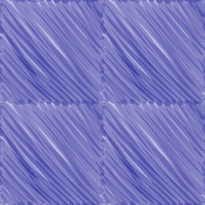 Dark Blue Watercolor Zig-Zag Large Left