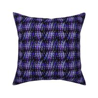 Small Grunge Cobblestones - violet splatter