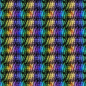 Small Grunge Cobblestones - rainbow