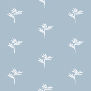 Tropical Wallpaper Blue