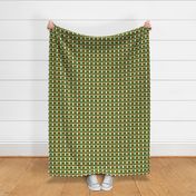 Small Scale Green geometric color block