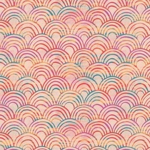 Rainbow scales - small - rainbow