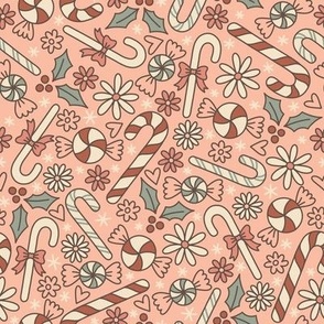 Candy Cane Floral