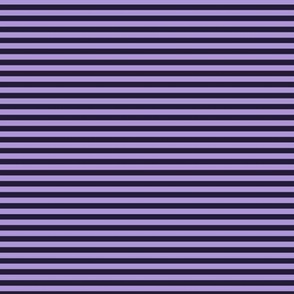 Small Horizontal Bengal Stripe Pattern - Elderberry and Lavender