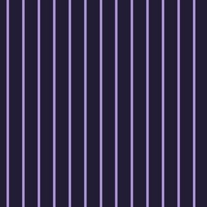 Vertical Pin Stripe Pattern - Elderberry and Lavender