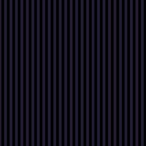Small Vertical Bengal Stripe Pattern - Elderberry and Black
