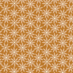 Medium // Sunflower Tile in ight Terracotta