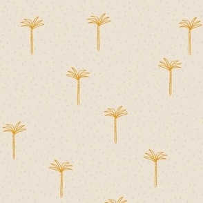 simple sketchy summer palms and spots_sol