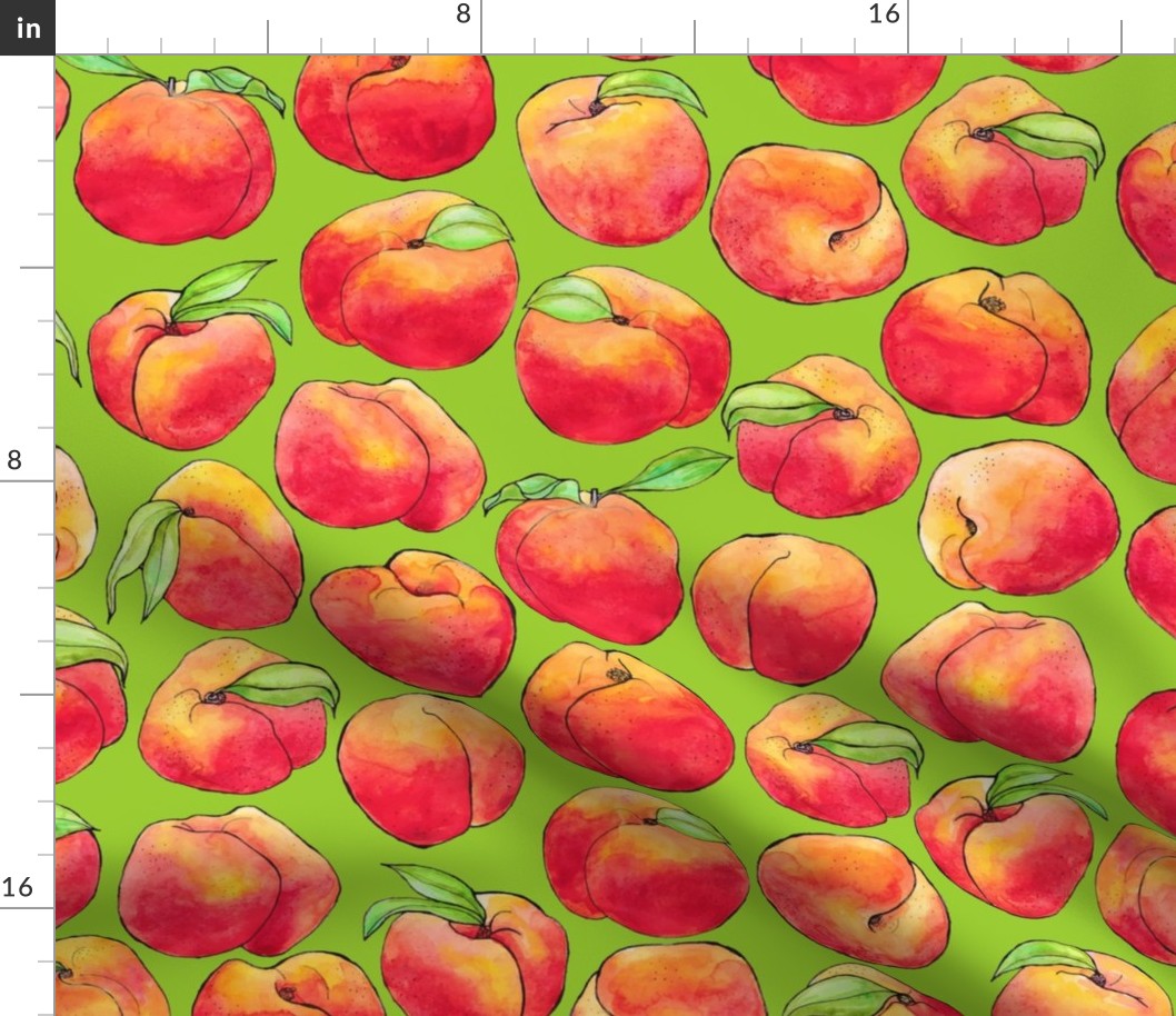 Millions of Peaches on Green