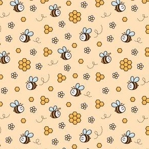 honeybee and daisy