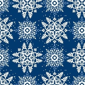 Night Skull Snowflakes