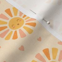 Cute Sunshine & Hearts  (Small Scale)