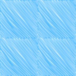 Light Blue Watercolor Zig-Zag Large Left