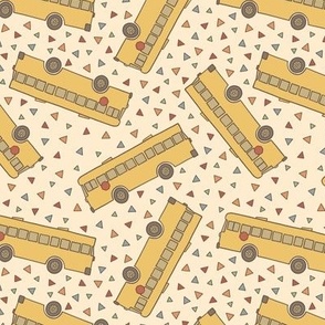 School Buses & Triangles (Small Scale) 