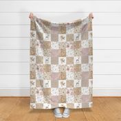 Woodsy Fawn Quilt - Woodrose