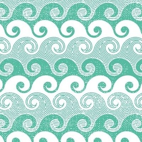 Waves (Sea Green)