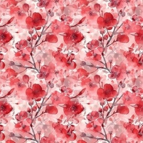 sakura cherry blossom red FLWRHT
