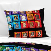 Dogs Periodic Table 1 Yd (42" wide)