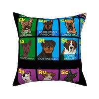 Dogs Periodic Table 1 Yd (42" wide)