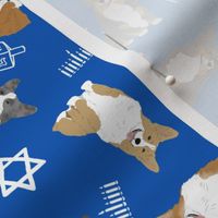 Tiny Welsh Corgi assorted - Hanukkah