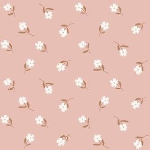 itty bitty floral - pink