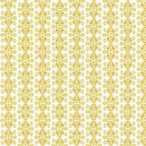 ikat yellow and white small scale 