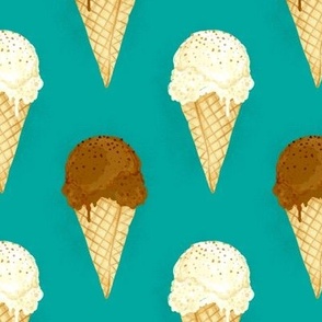 July Ice Cream Cones