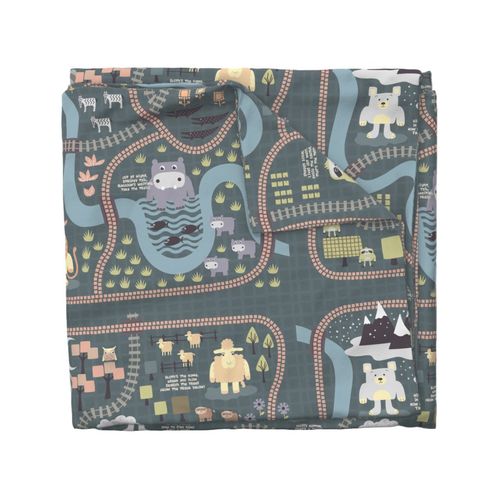 Seek and Find Animals Playmat