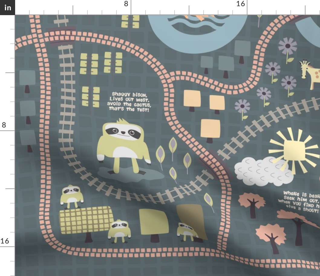 Seek and Find Animals Playmat