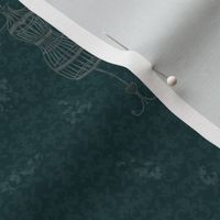 Damask Mannequin - Teal