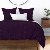 Damask Mannequin - Purple