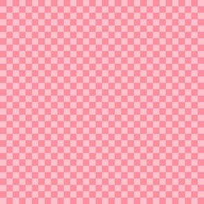 checkerboard .25" pink quarter inch squares - checkers chess