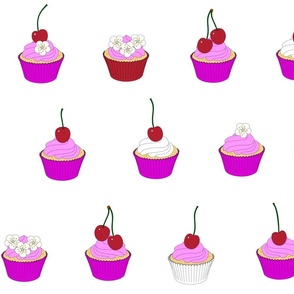 Cherry Cupcakes Snowflake 2021