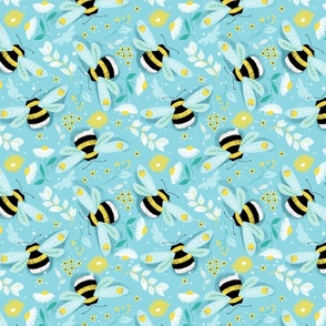 save the bees blue