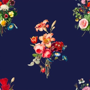 Vintage flowers ,roses ,floral , summer,spring pattern 
