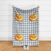 27x36 blanket pumpkin