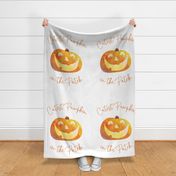 27x36 blanket pumpkin