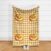 27x36 blanket pumpkin