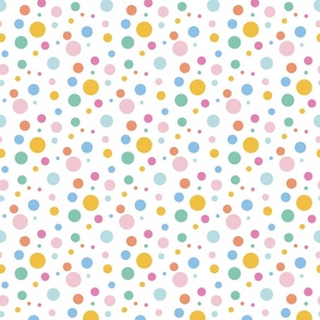 Ice Cream Cones Collection I Rainbow Dots I Single Fun I S size