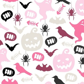 pinky pastel halloween by dh