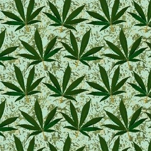 Grunge Weed_Green