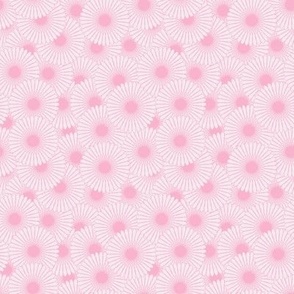 gear-drawn daisies - just pink