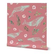 mint whale pink 