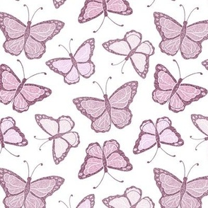 Butterflies - purple