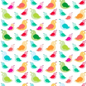 Candy Colored Birds LARGE