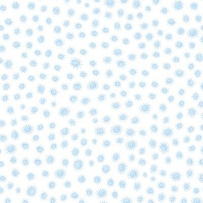 Spiky Dots - blue
