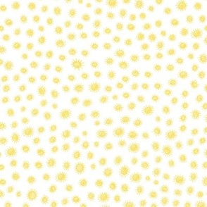 Spiky Dots - yellow