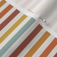 retro stripes fabric - 70s fabric, seventies