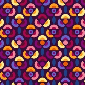 Abstract modern 80s Pattern 1